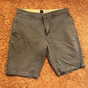 RVCA Nature X Industry Navy Chino Shorts size 33